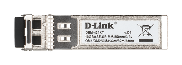 D-Link / DEM-431XT / SFP+  ( Mini-GBIC ) Fiber 10 Gigabit Ethernet Module Multi Mode