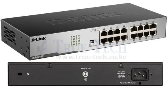D-Link / DGS-F1016 /16 Port Gigabit Rackmount Switch
