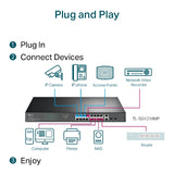 TP-Link / TL-SG1218MP / 18 Port Gigabit ( 16 POE + 250 W ) + 2 Compo SFP Switch