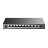 Tp-Link / TL-SL1311P / 8-Port 10/100Mbps ( 8 POE - 65 Watts ) + 2 Port Gigabit + 1 Gigabit SFP Port Desktop Switch with 8 Port PoE+