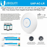 Unifi Dual Band AC POE Access Point / UAP-AC-LR