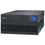 APC / SRV6KRILRK / Easy UPS On-Line 6kVA/6kW Rackmount 5U 230V Hard wire 3-wire(P+N+E) outlet Intelligent Card Slot LCD Extended Runtime W/ rail kit