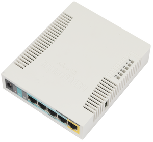RouterBoard Mikrotik (CPU 600 MHZ - Ram 128 MB) 5 Port 10/100 N300 & USB Sharing / RB951Ui-2HnD