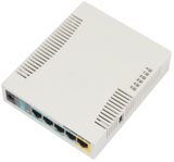 RouterBoard Mikrotik (CPU 600 MHZ - Ram 128 MB) 5 Port 10/100 N300 & USB Sharing / RB951Ui-2HnD