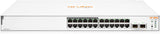 Aruba / 1830 / JL813A / 24 Port Gigabit ( 12 POE - 195 Watts ) & 2SFP Smart Switch