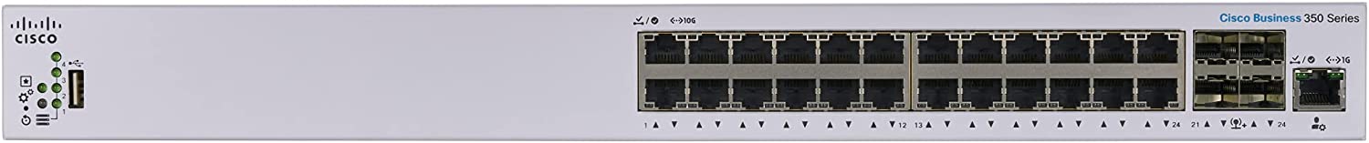 CISCO CBS3524XTS: Switch, 24 ports, 10 Gigabit Ethernet, SFP+ chez