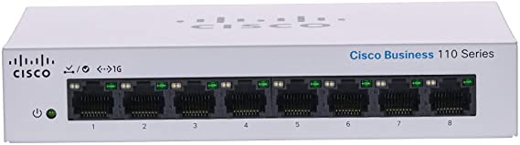 Cisco 8 Port Gigabit Desktop Switch / CBS110-8T-D