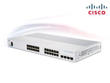 Cisco / CBS250-24T-4G / 24 Port Gigabit & 4 Gigabit SFP Smart Switch