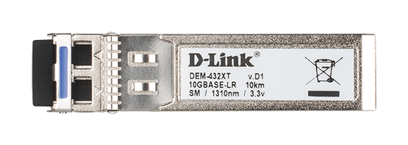 D-Link / DEM-432XT / SFP+  ( Mini-GBIC ) Fiber 10 Gigabit Ethernet Module Single Mode