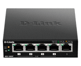 D-Link 5 Port 10/100 ( 4 POE - 60 W ) UnManaged Desktop Switch / DES-1005P