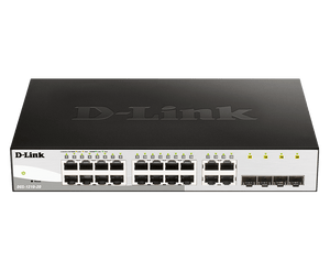 D-LINK 16 Port Gigabit Smart Switch & 4SFP / DGS-1210-20