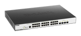 D-Link 24 Port Gigabit ( 24 POE - 370 watts ) + 4*10 Gigabit SFP Ports Managed Metro Switch / DGS-3000-28XMP