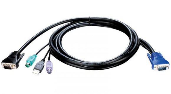 D-Link  KVM Combo Cable 1.8m 6ft / Kvm-401