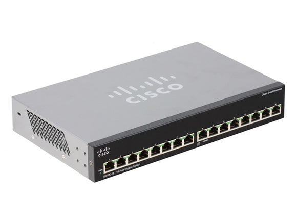 Cisco 16 Port Gigabit Rackmount Switch  / SG100-16