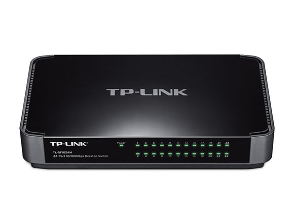 Tp-Link / TL-SF1024M / 24 Port 10/100 Desktop Switch