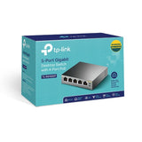 TP-Link 5 Port Gigabit ( 4 POE - 56 W )  UnManaged Desktop Switch / TL-SG1005P