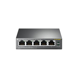 TP-Link 5 Port Gigabit ( 4 POE - 56 W )  UnManaged Desktop Switch / TL-SG1005P