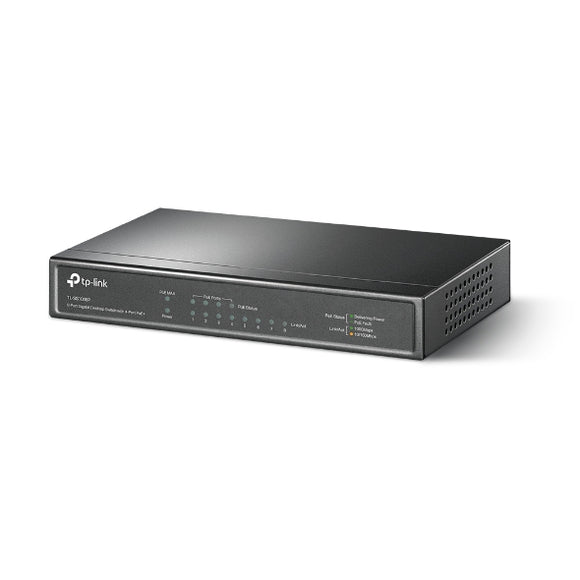 TP-Link 8 Port Gigabit ( 4 POE - 55 W ) Desktop Switch / TL-SG1008P