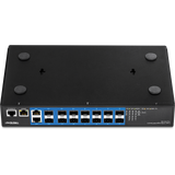 Trendent / TL2-FG142 / 14 Port Gigabit SFP Switch & 2 LAN Ports Layer 2 Managed Switch