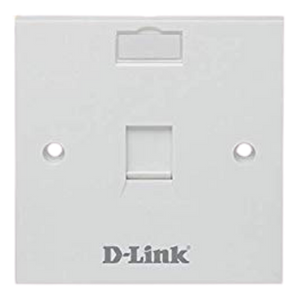 D-Link Single Face Plate / NFP-0WHI11