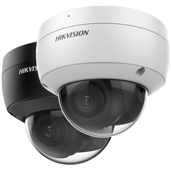 Hikvision / DS-2CD2143G2-IU / 4 MP Vandal Built-in Mic Fixed Dome Network Camera