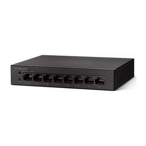 Cisco 8 Port 10/100 ( 4 POE- 32 watts ) Desktop Switch / SF110D-08HP