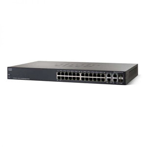 Cisco 24-Port 10/100 2 SFP Ports & 4-Port Gigabit Uplink Managed Switch / SRW224G4-K9-EU / SF300-24