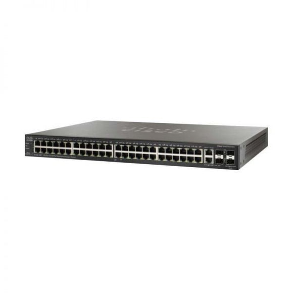 Cisco 48 Port 10/100 ( 48 POE - 375 Watts ) & 4 x Gigabit SFP (2 combo) Managed Switch / SF300-48PP