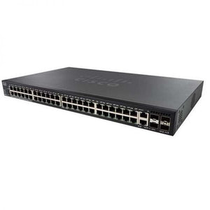 Cisco 48 Port Gigabit (48 PoE - 375W) 2 x 10GE combo + 2 x 10GE SFP   Stackable Managed / SG350X-48P