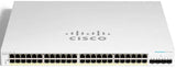 Cisco / CBS220-48T-4G / 48 Port Gigabit & 4 Port Gigabit SFP Smart Switch