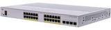 Cisco / CBS350-24FP-4X / 24 Port Gigabit ( 24 POE - 370 W ) & 4 x 10GE SFP+ Managed Switch