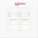 Premium Line / 121122210 / Double Face Plate