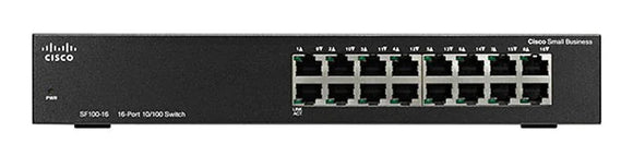 Cisco 16 Port 10/100 Rackmount Switch  / SF100-16