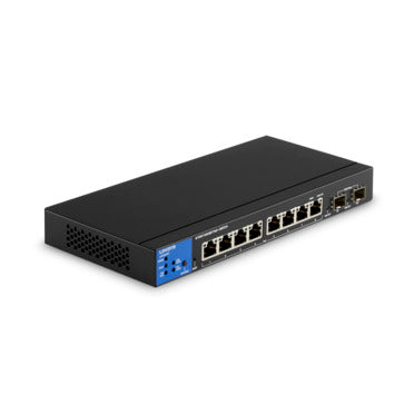 Linksys 8 Port Gigabit ( 8 POE - 110 W ) + 2 x 1G SFP Managed Switch / LGS310MPC