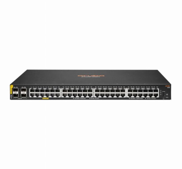 HP Aruba / JL675A / CX 6100 48 Port Gigabit ( 48 POE - 370 Watts ) + 4* 10G SFP Managed Switch