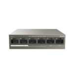 Tenda / TEF1106P-4-63W / 6 Port 10/100 ( 4 POE / 63W ) Desktop Switch