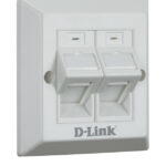 D-Link Angular Dual Face Plate / NFP-0WHI22