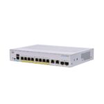 Cisco / CBS250-8P-E-2G / 8 Port Gigabit (8 PoE - 67W ) & 2x1G SFP+ Smart Switch