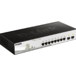 D-Link 8 Port Gigabit ( 8 POE - 65 watts ) + 2 SFP Smart Switch / DGS-1210-10P