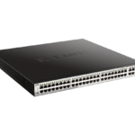 D-Link / DGS-1210-52MP / 48 Port Gigabit ( 48 POE - 370 watts ) + 4 SFP Ports Smart Switch