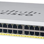 Cisco / CBS220-24FP-4X / 24 Port Gigabit ( 24 POE - 370 W ) & 4 x 10GE SFP+ Smart Switch