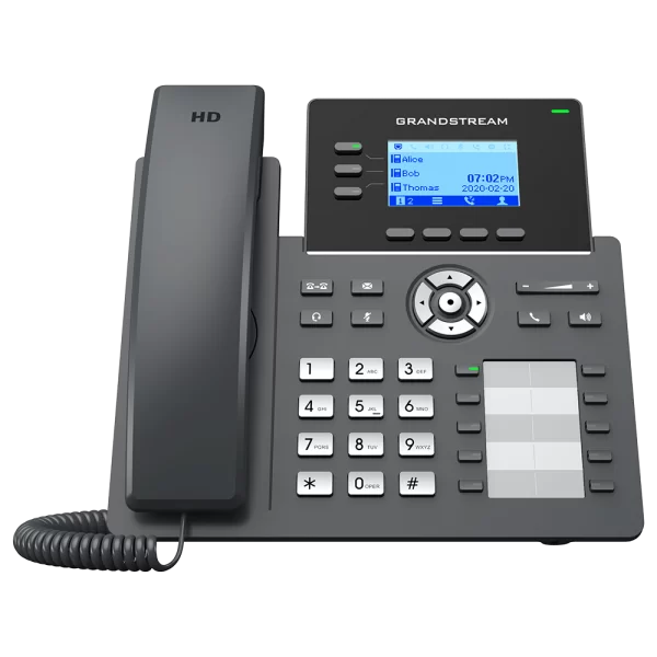 Grandstream / GRP2604P / PoE 3-Line 6-SIP Carrier Grade IP Phone