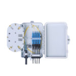 DDS / DFO-4DB / Fiber Optic Outdoor IP65 Distribution Box 4 LC Duplex 8 Core