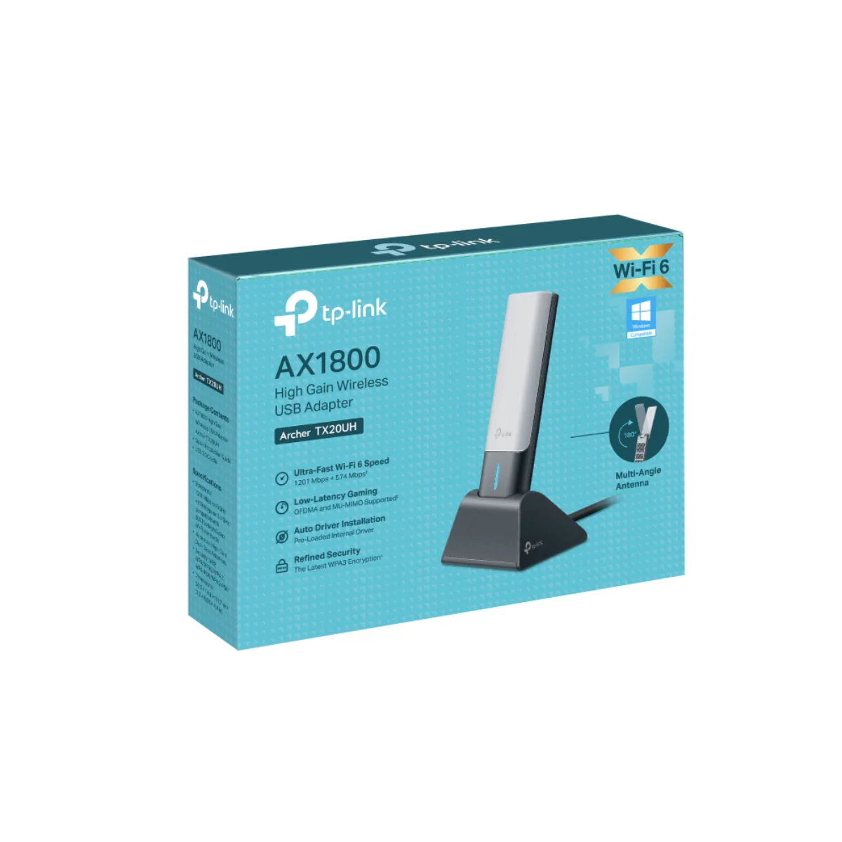 TP-Link / Archer TX20UH / AX1800 High Gain Wireless USB Adapter - Image 6