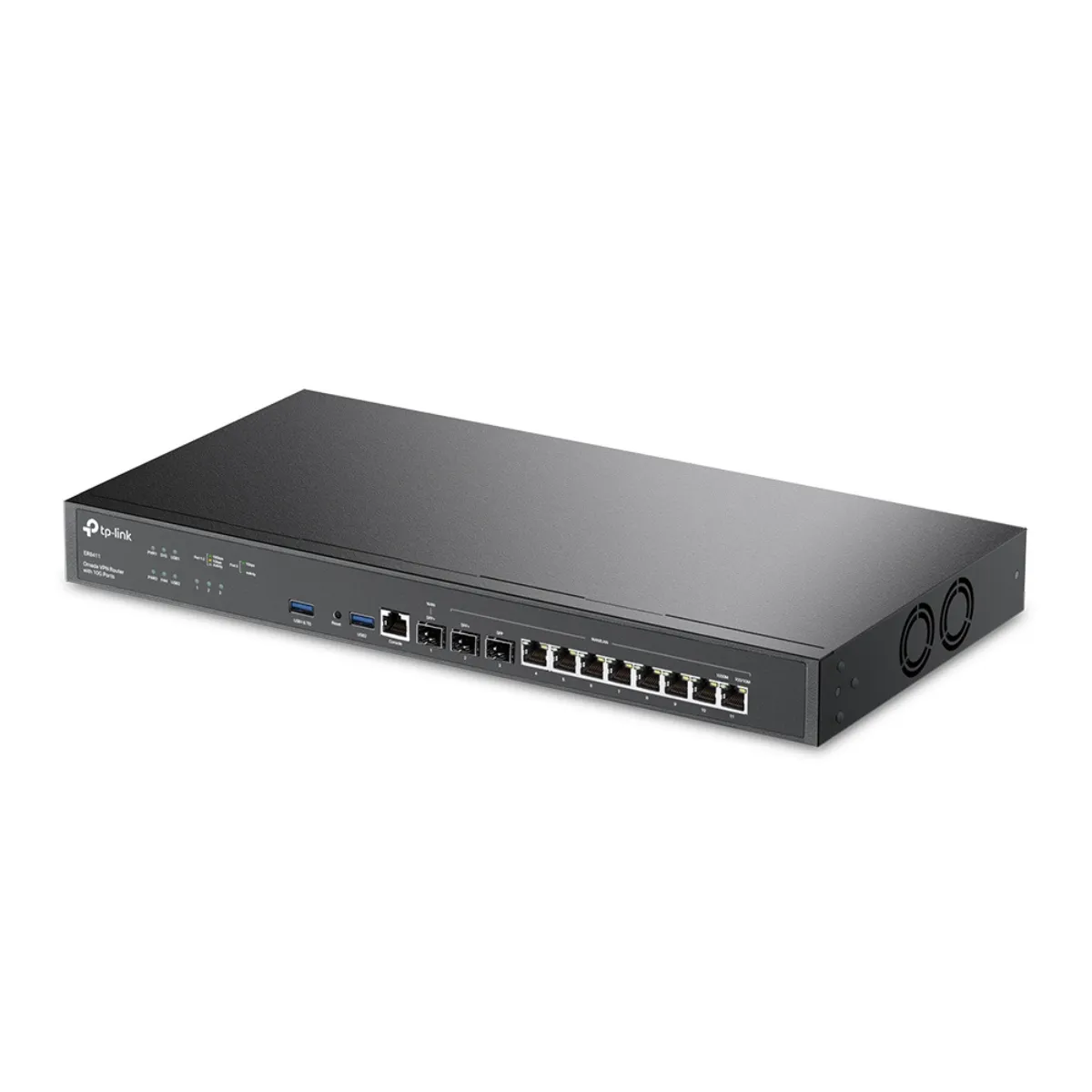 TP-Link / ER8411 / 8 Port 1G + 2 Port 10G SFP Omada VPN Router - Image 2
