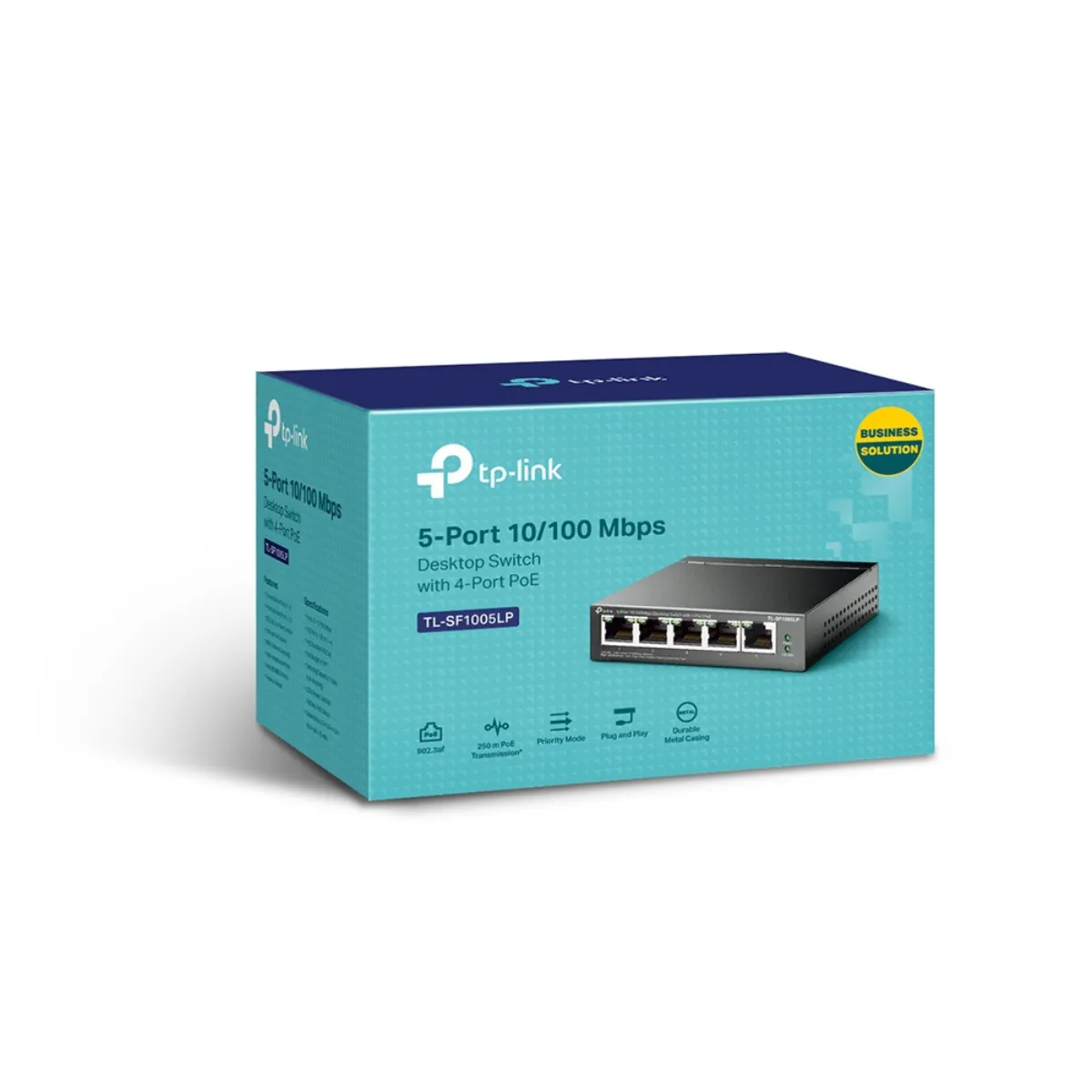 TP-Link 5 Port 10/100 ( 4 POE - 41 W ) Switch / TL-SF1005LP - Image 6