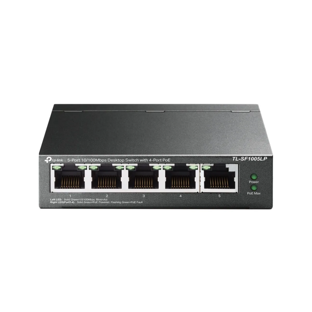 TP-Link 5 Port 10/100 ( 4 POE - 41 W ) Switch / TL-SF1005LP