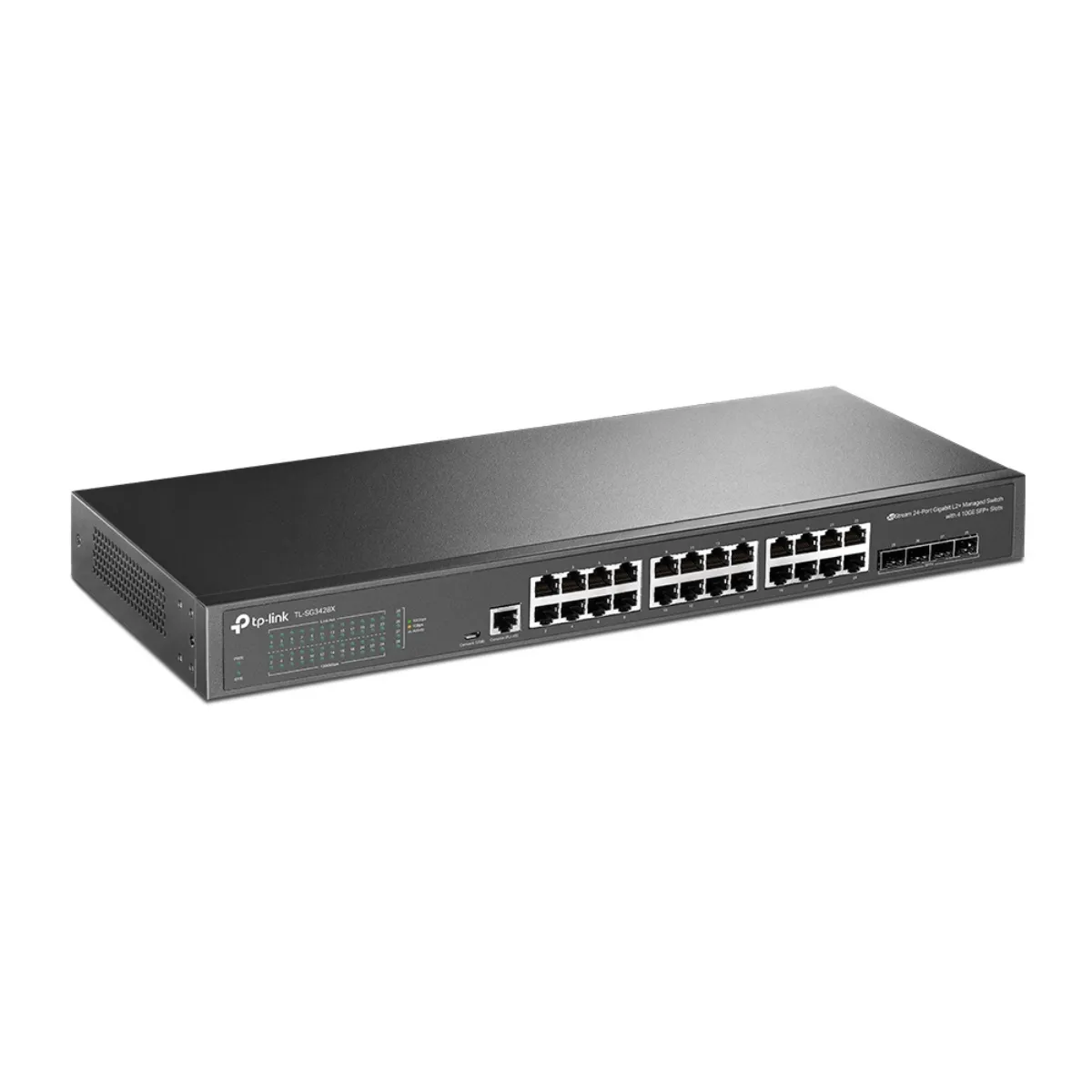 TP-Link / TL-SG3428X / JetStream 24 Port Gigabit L2+ Managed Switch & 4 10GE SFP+ Slots - Image 3