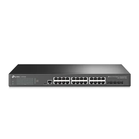TP-Link / TL-SG3428X / JetStream 24 Port Gigabit L2+ Managed Switch & 4 10GE SFP+ Slots