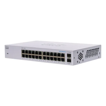 Cisco 24 Port Gigabit & 2 SFP port unmanaged Switch / CBS110-24T